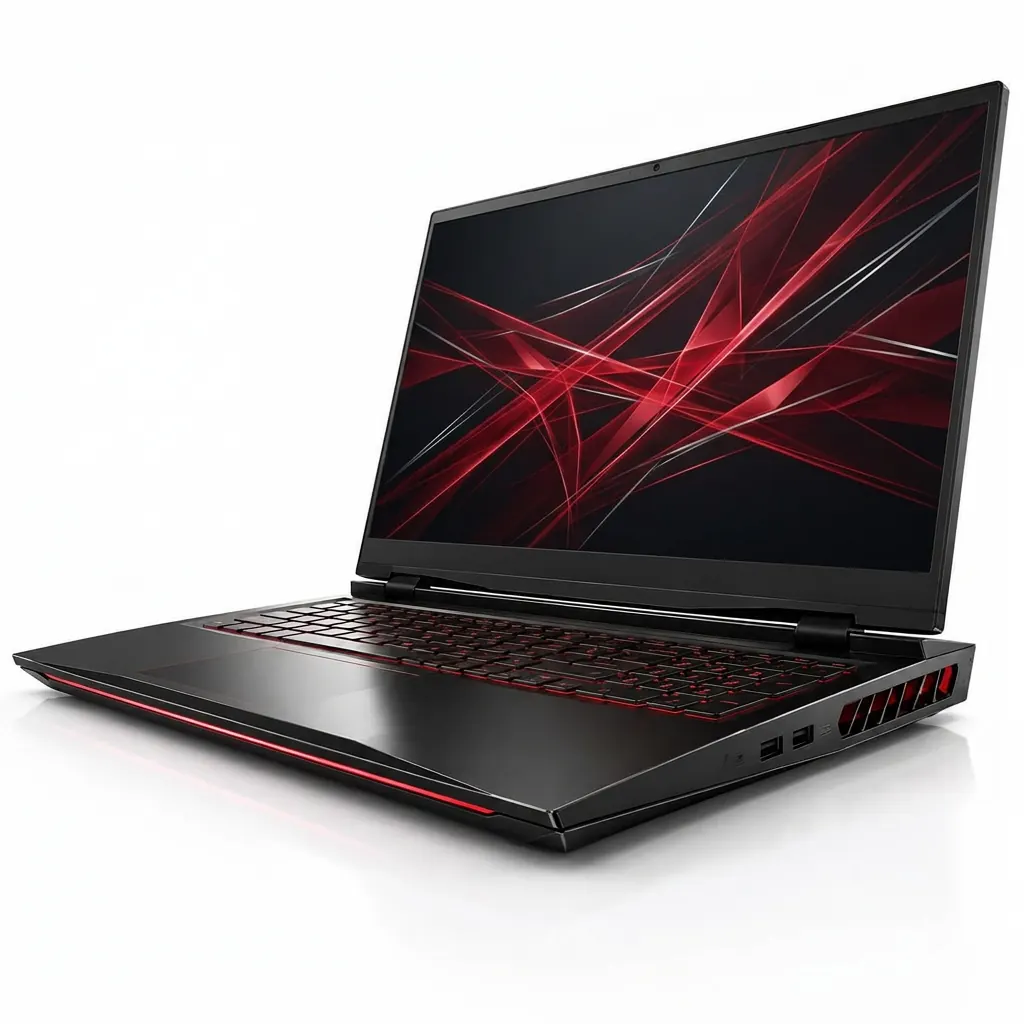 Black performance laptop